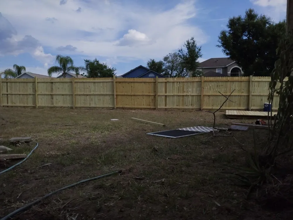 Professional yard cleanup service for homes in Orlando, FL by Greedy's Landscaping