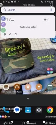 Greedy's Landscaping Logo