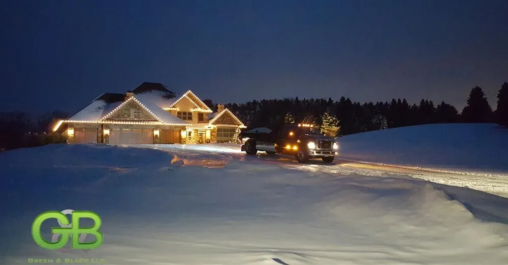 Top-rated landscape design for homes across Apple Valley, MN - Green & Black