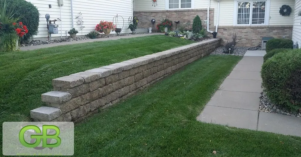 Reliable lawn mowing service for year-round maintenance across Apple Valley, MN - Green & Black