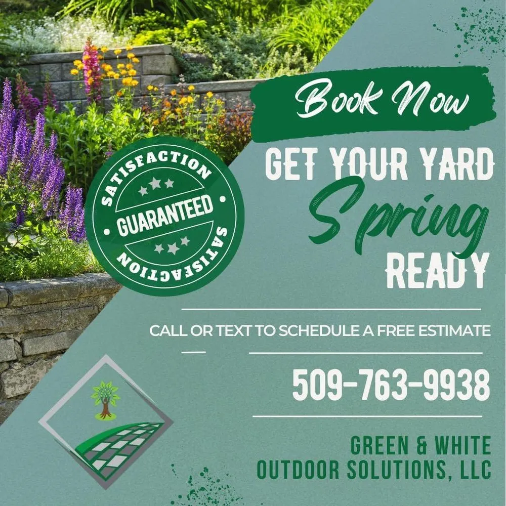 Reliable lawn care service experts serving Vancouver, WA - Green & White Outdoor Solutions