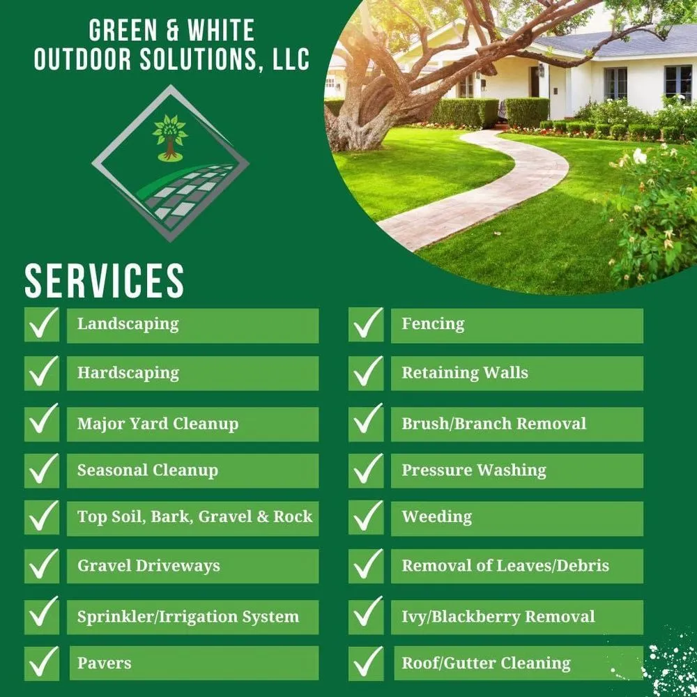 Affordable landscape installation for homes across Vancouver, WA - Green & White Outdoor Solutions