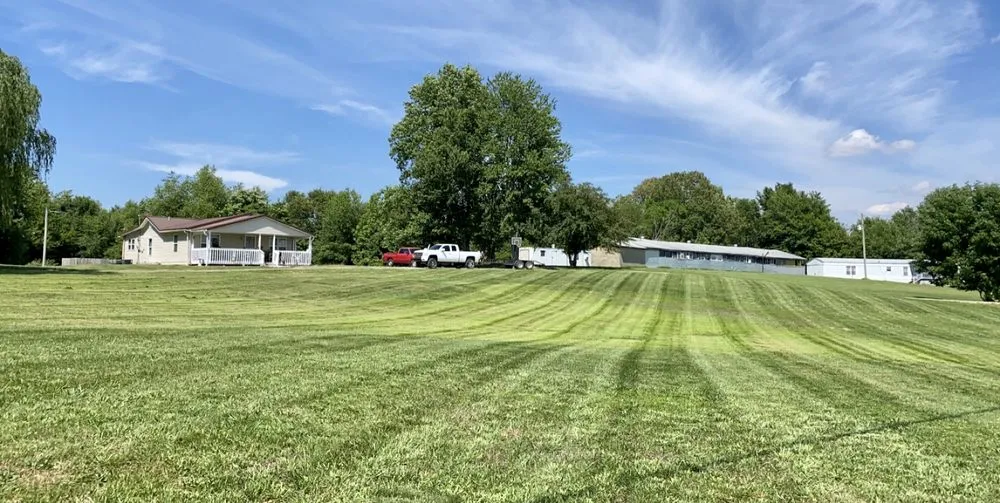 Custom outdoor landscaping in Madisonville, KY by Green Acre Solutions
