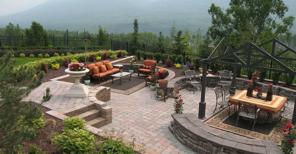 Trusted garden landscaping with custom design across Anchorage, AK - Green Acres