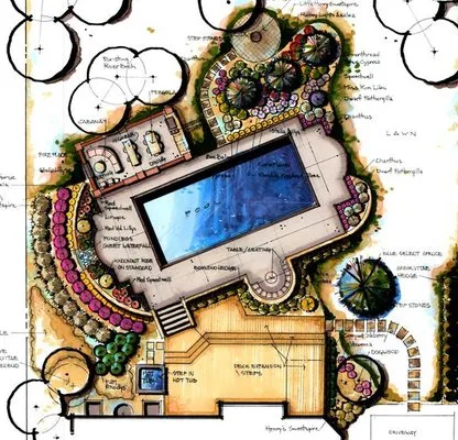 Green Acres Landscape and Design Logo