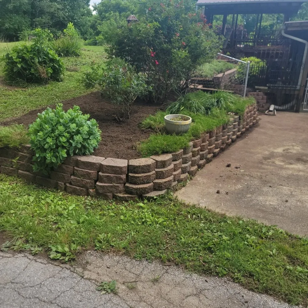 Affordable lawn care service with custom design in London, KY by Green Acres Lawn & Landscape