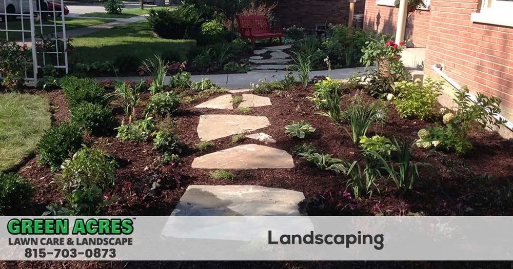 Reliable landscape installation in Belvidere, IL - Green Acres Lawn Care & Landscaping