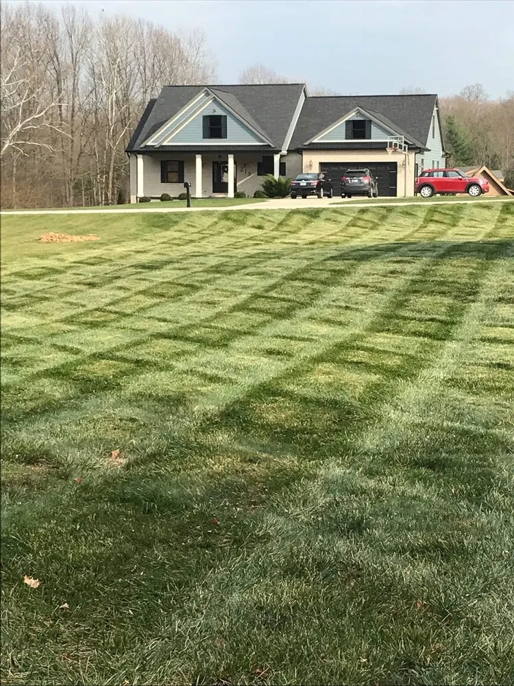 Local yard cleanup service with custom design in Mitchell, IN by Green Acres Lawn Care