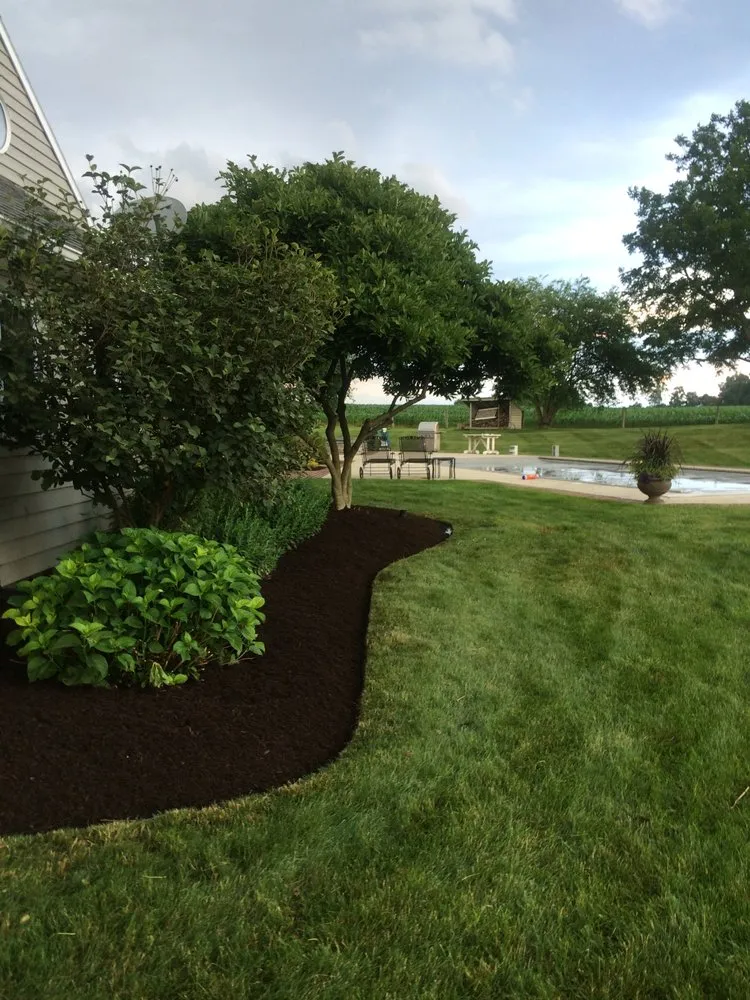 Professional residential landscaping in Myerstown, PA by Green Acres Lawn Care