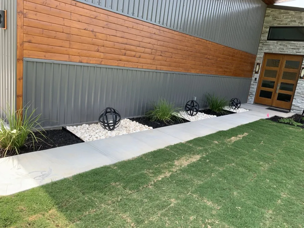 Local residential landscaping in Huntsville, TX by Green Acres Turf Services
