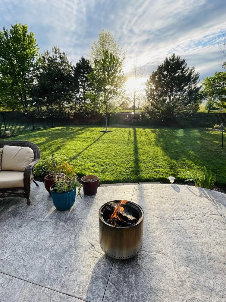 Custom landscape design in Paola, KS by Green Again Lawn