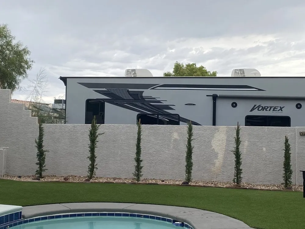 Local yard cleanup service with custom design in Henderson, NV by Green America Tree & Landscaping