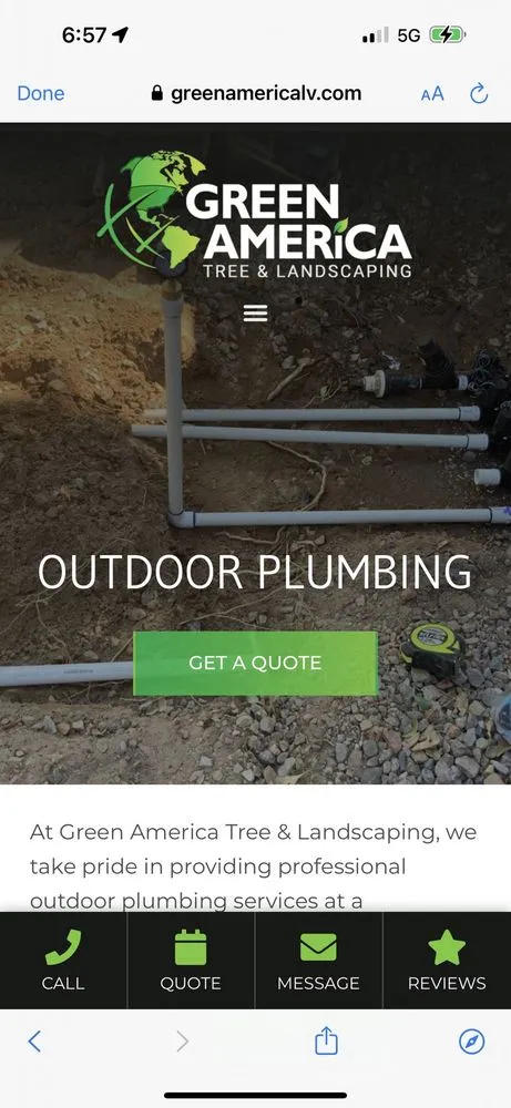 Custom lawn care service in Henderson, NV - Green America Tree & Landscaping