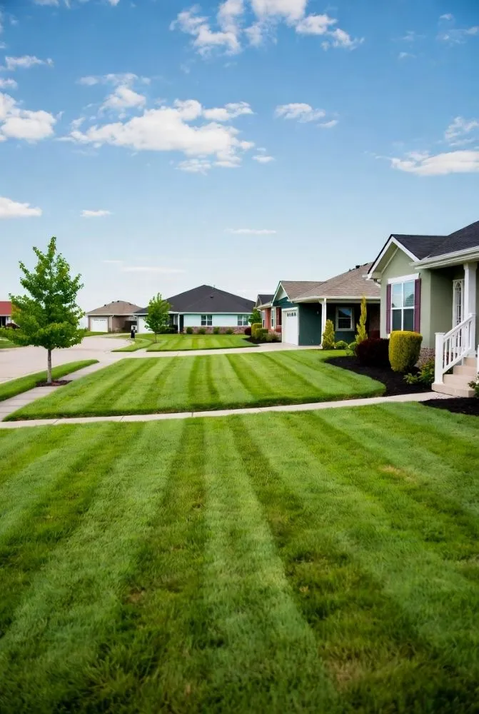 Professional residential landscaping in Des Moines, IA by Green And Clear Solutions