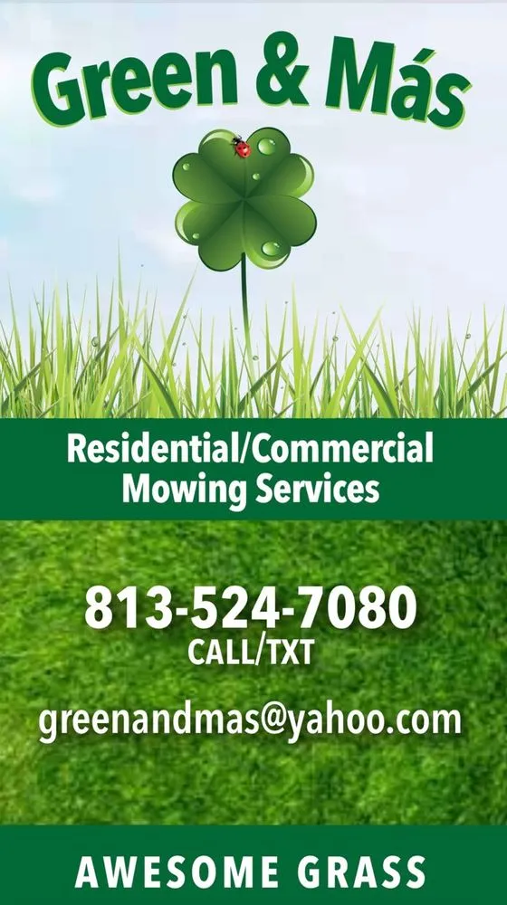 Custom landscape design experts serving Tampa, FL - Green and Mas Lawn Service