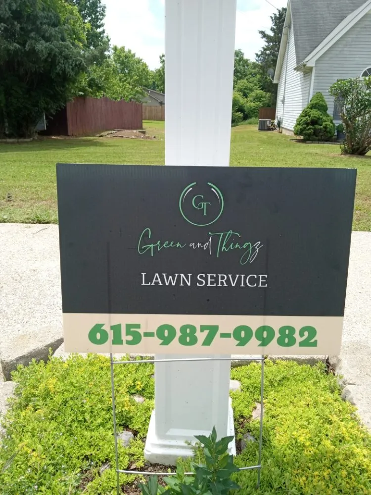 Custom landscape installation in Smyrna, TN - Green and Thingz
