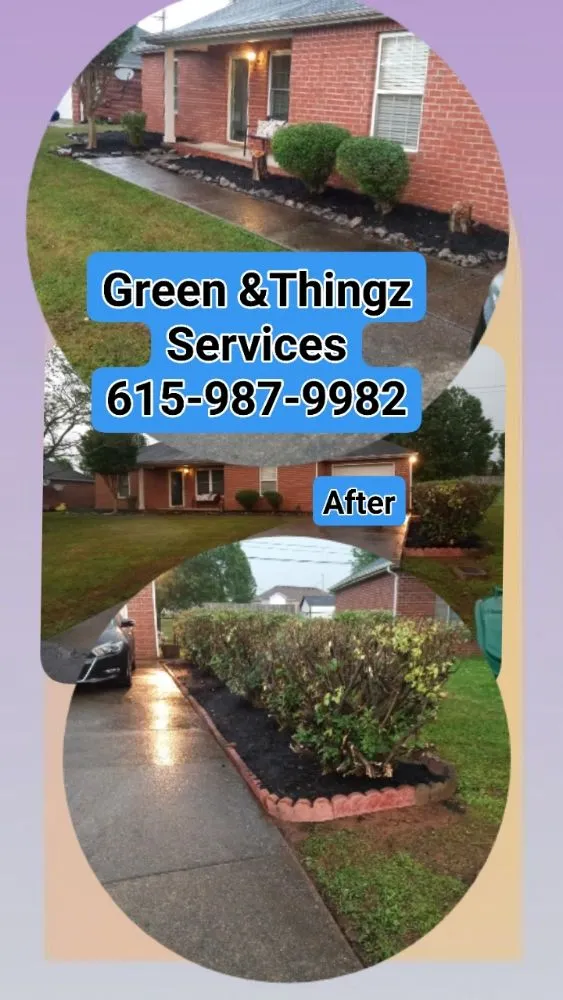 Professional residential landscaping for year-round maintenance in Smyrna, TN by Green and Thingz