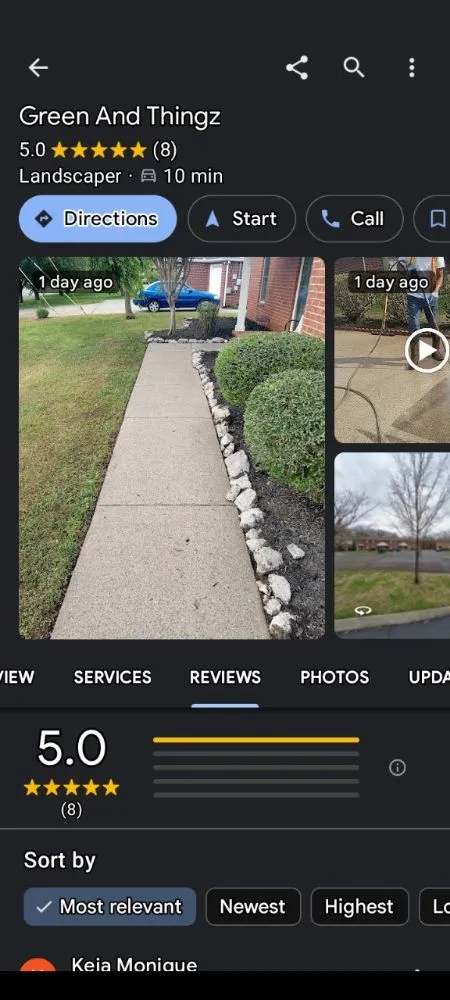 Professional outdoor landscaping experts serving Smyrna, TN - Green and Thingz