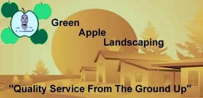 Green Apple Landscaping Logo