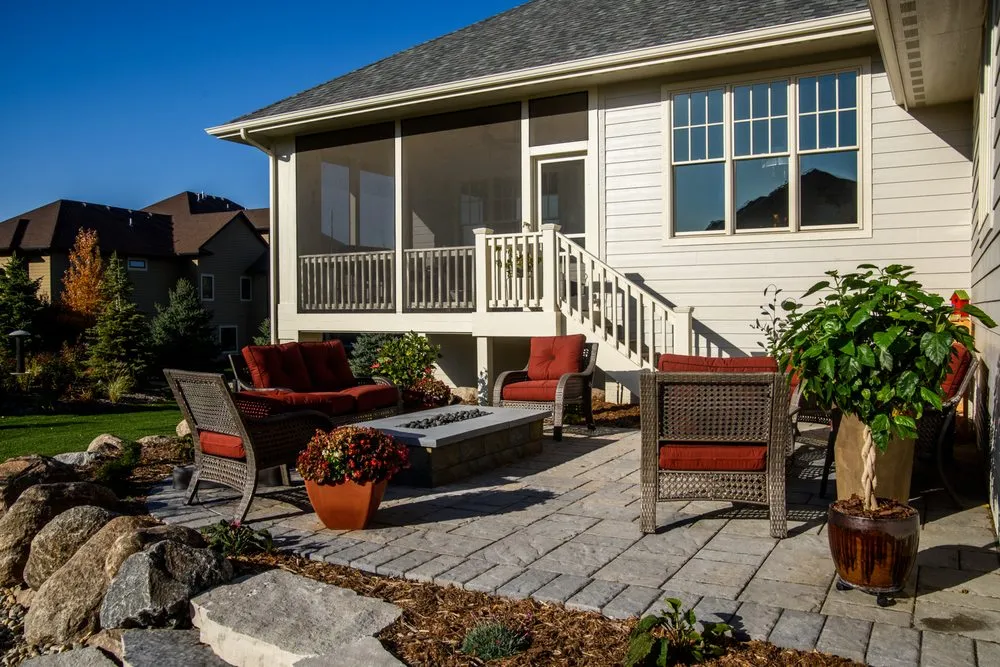 Affordable landscape installation for year-round maintenance in Sioux Falls, SD by Green Art Design & Landscape