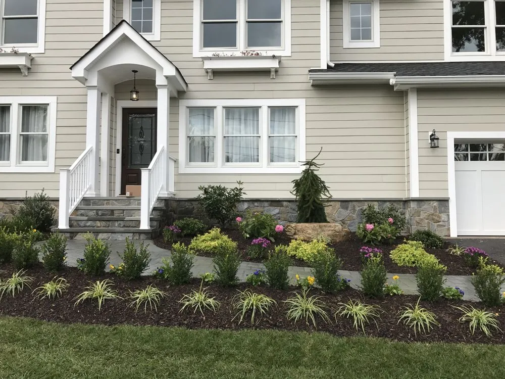 Expert lawn mowing service with custom design in Ridgewood, NJ by Green As Jades Landscaping