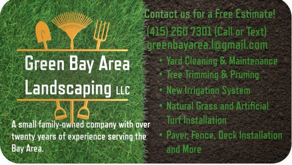 Professional lawn mowing service in San Francisco, CA - Green Bay Area Landscaping