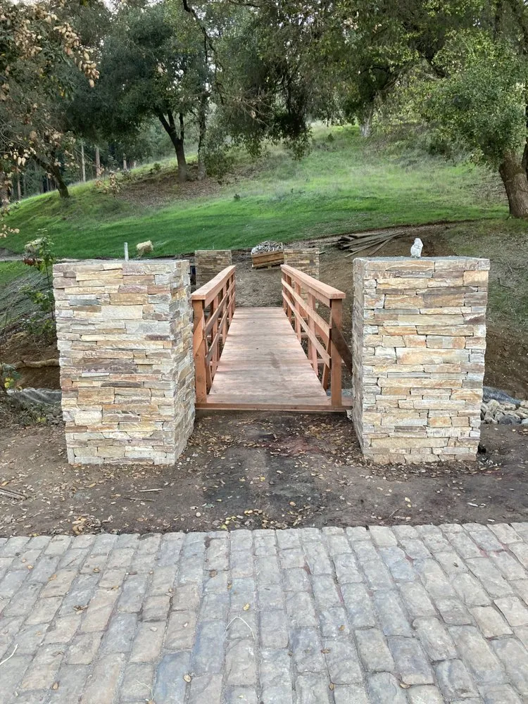 Custom garden landscaping with custom design across Redwood City, CA - Green Bay Landscaping