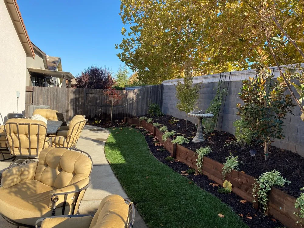 Custom landscaping services for outdoor upgrades in Roseville, CA by Green Bear Landscaping & Management