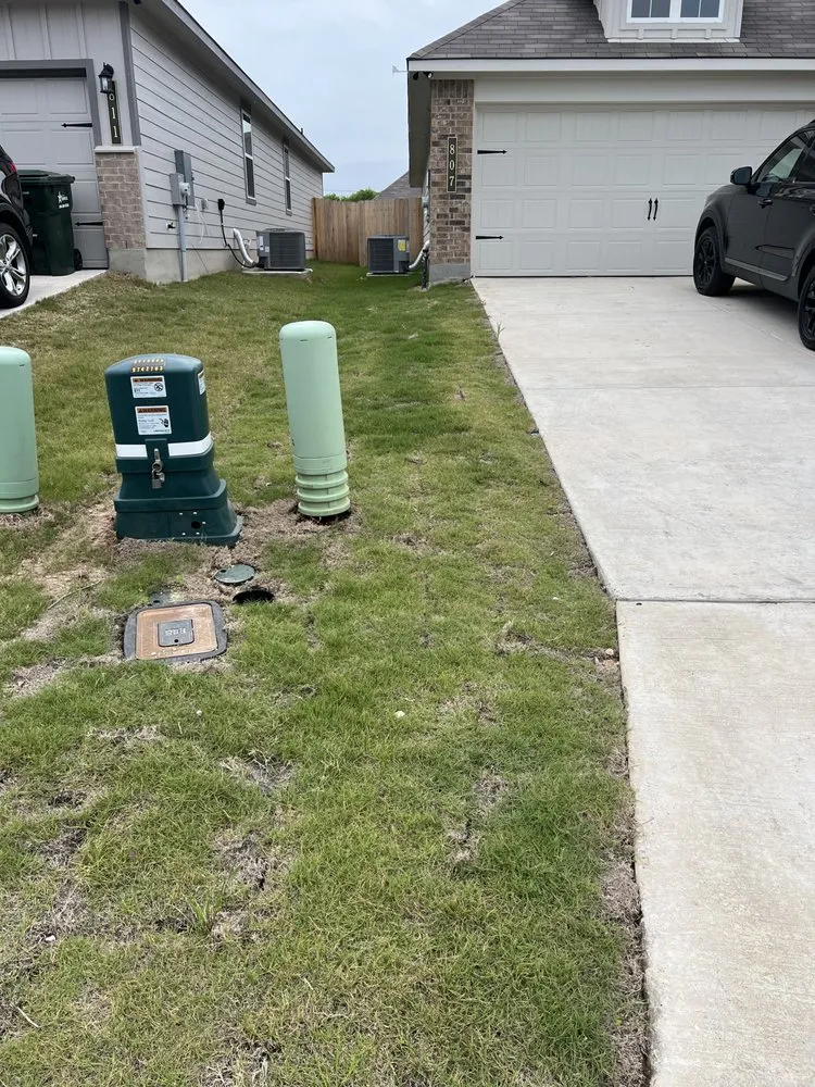 Professional yard cleanup service for year-round maintenance in Temple, TX by Green Beast Lawn Care