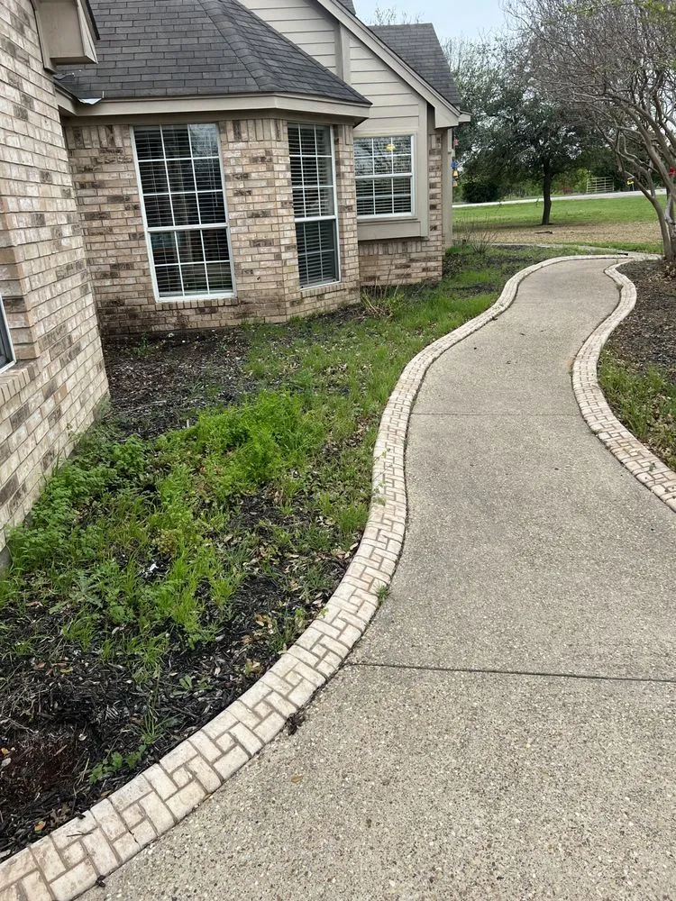 Affordable landscape design for beautiful yards in Temple, TX by Green Beast Lawn Care