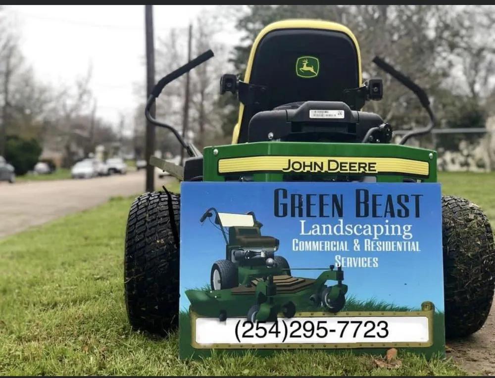 Reliable lawn mowing service for beautiful yards in Temple, TX by Green Beast Lawn Care