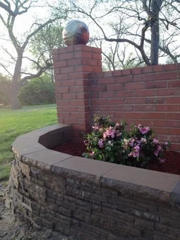 Local landscape installation in Winona, TX by Green Blade Irrigation & Landscape