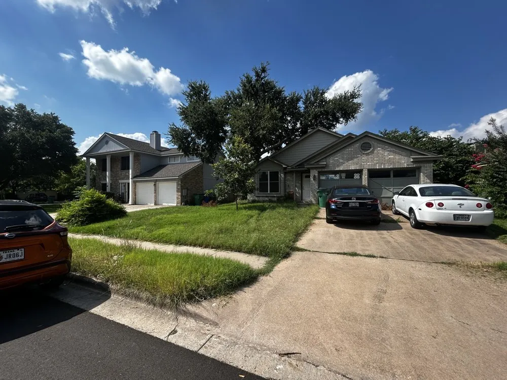 Affordable landscape installation in Cedar Park, TX by Green Blade Lawn Service