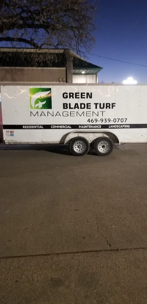 Professional outdoor landscaping in Dallas, TX by Green Blade Turf Management