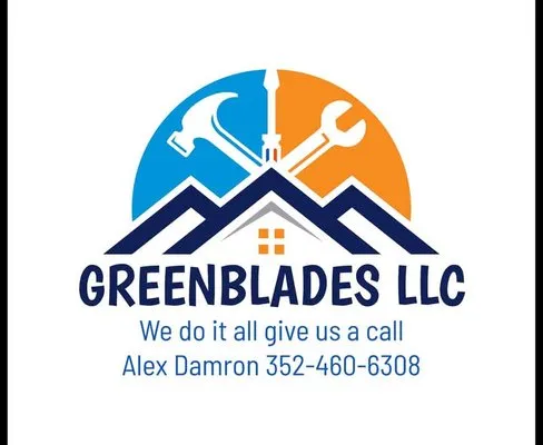 Green Blades Logo