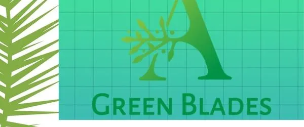Green blades Logo
