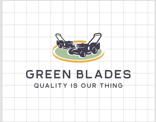 Green Blades Logo