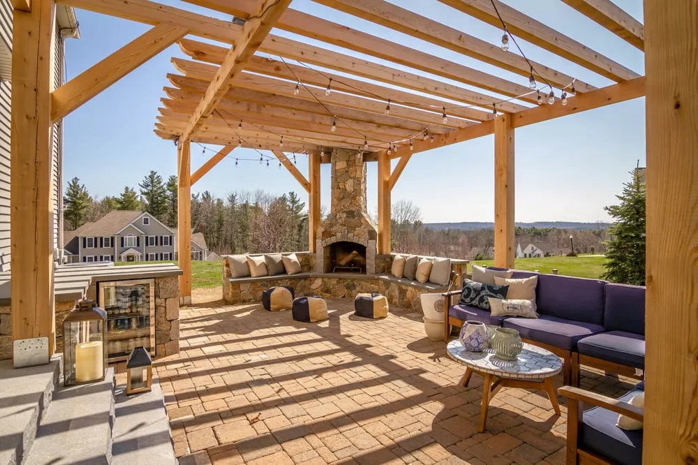 Expert landscape installation for homes across Sturbridge, MA - Green Boys Landscapes