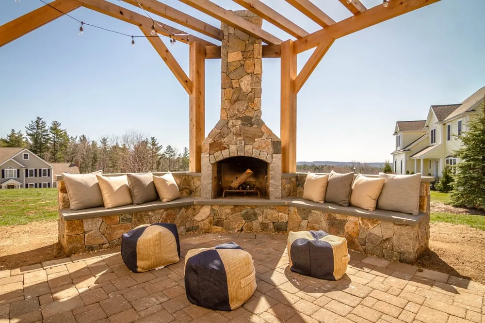 Trusted yard cleanup service for outdoor upgrades in Sturbridge, MA by Green Boys Landscapes