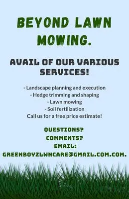 Green Boys Lawn Care Logo
