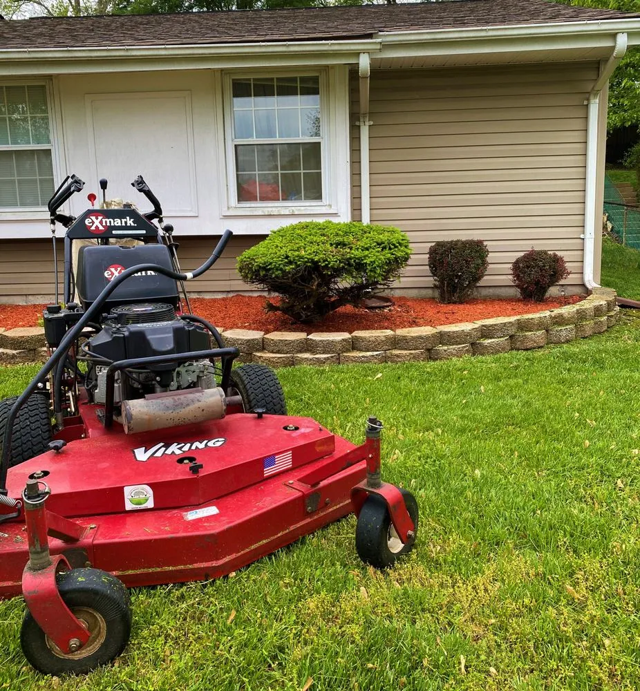 Expert lawn mowing service for beautiful yards in Waldorf, MD by Green Branch Landscaping