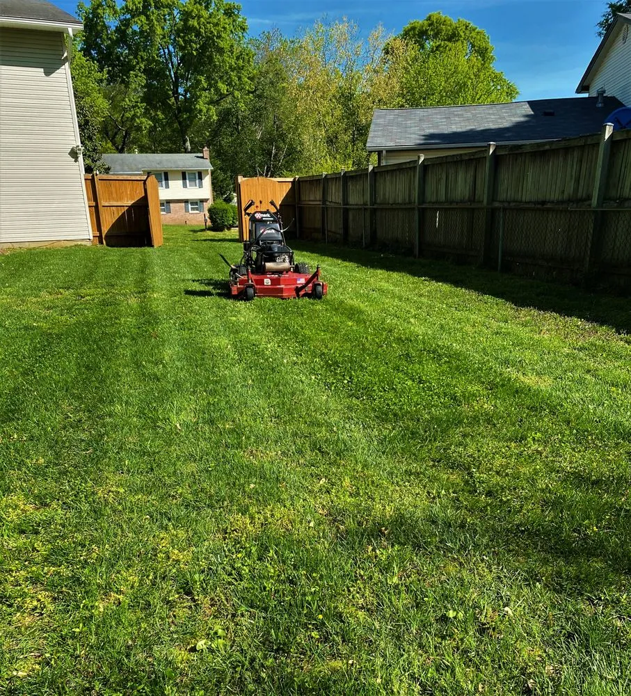 Affordable lawn mowing service for beautiful yards in Waldorf, MD by Green Branch Landscaping