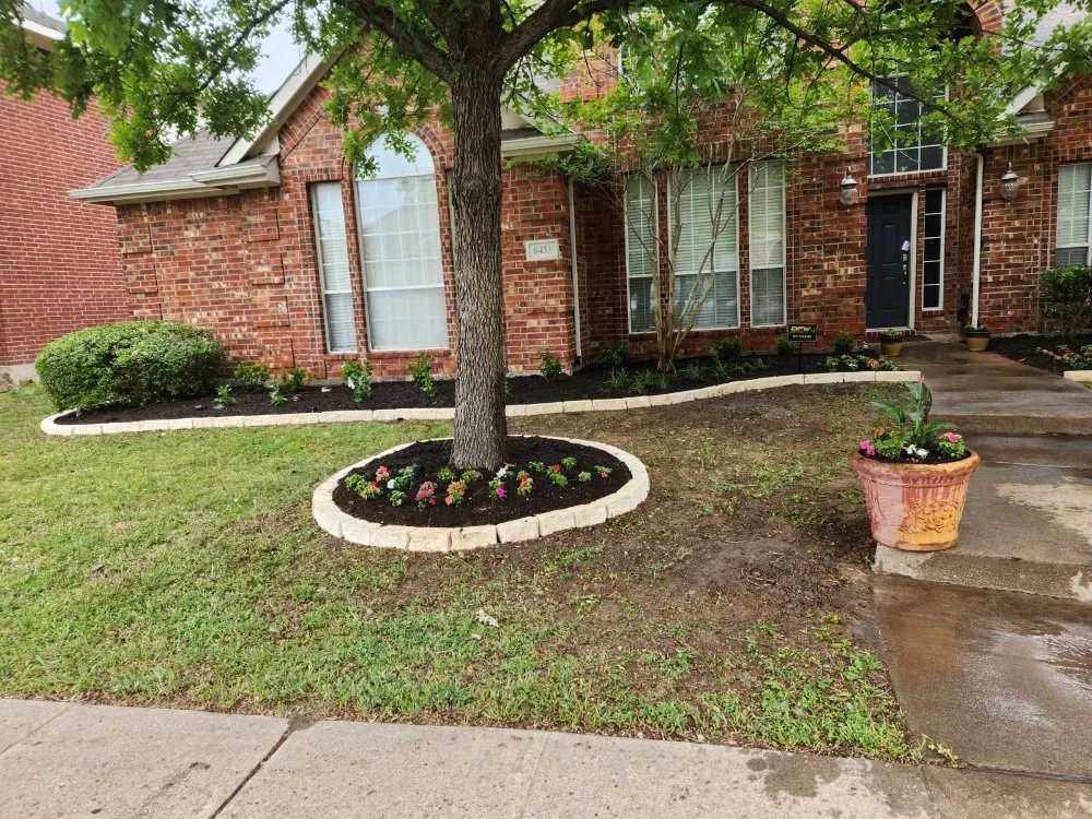 Trusted yard maintenance for residential properties in Frisco, TX by Green Bridge Lawn and Landscape
