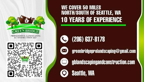 Green Bridge Professional Landscaping & Construction Logo