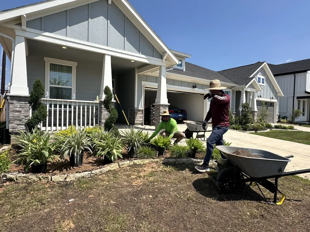 Trusted landscape installation for homes across Katy, TX - Green Bros Tx Landscaping