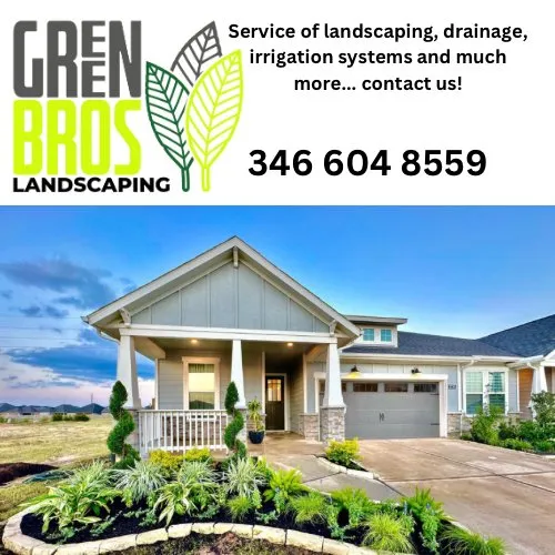 Top-rated lawn mowing service near you across Katy, TX - Green Bros Tx Landscaping
