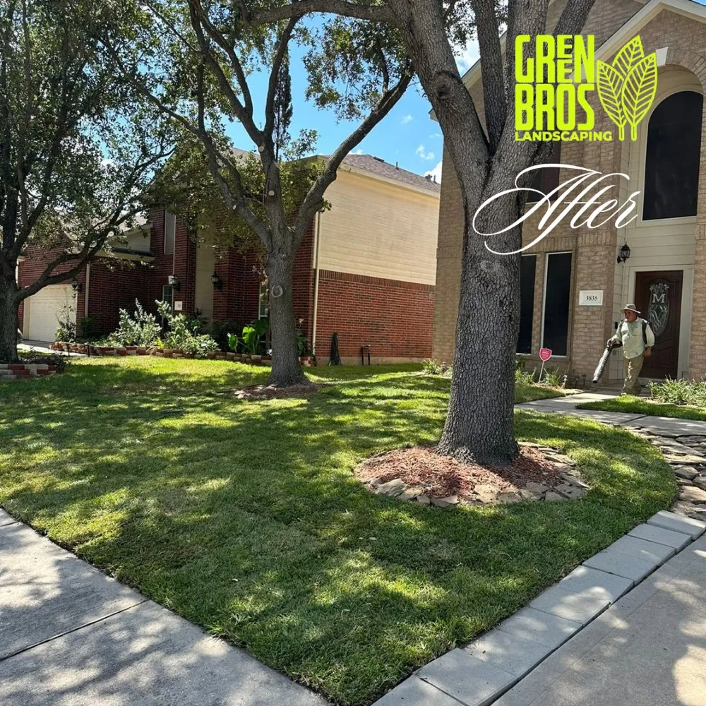 Local landscape design for residential properties across Katy, TX - Green Bros Tx Landscaping