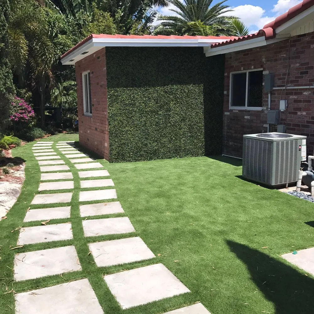 Affordable landscape design for year-round maintenance in Miami, FL by Green Brothers Group
