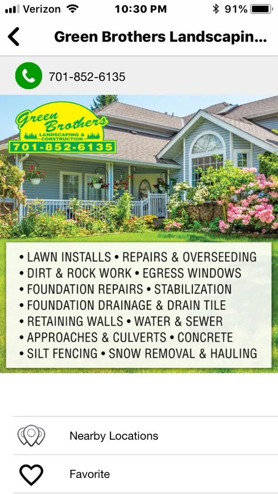 Affordable garden landscaping in Minot, ND by Green Brothers Landscaping & Construction