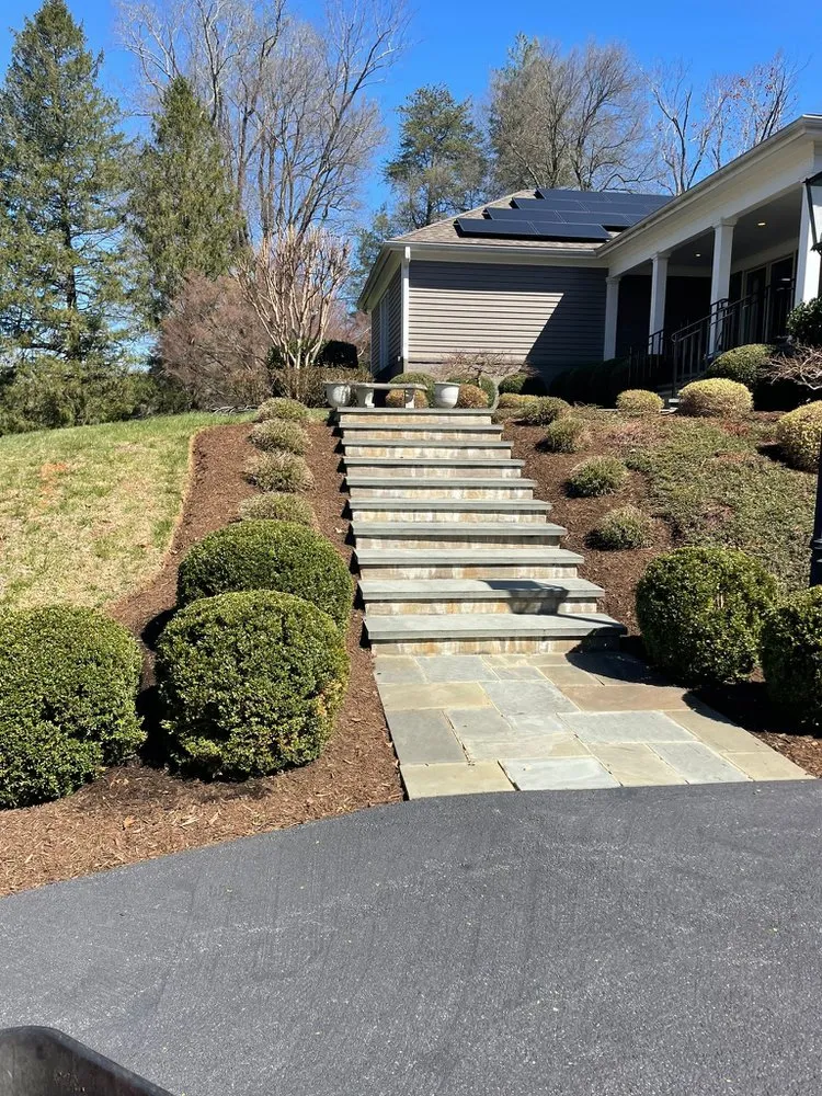 Top-rated outdoor landscaping with custom design across Louisa, VA - Green Bush Lawn Care